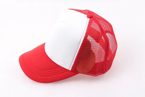 Unisex Ademende Gaas Trucker Cap Casual Kleurblok Baseball Pet Voor Heren Dames Outdoor Zonbescherming Verstelbare Snapback Hoed
