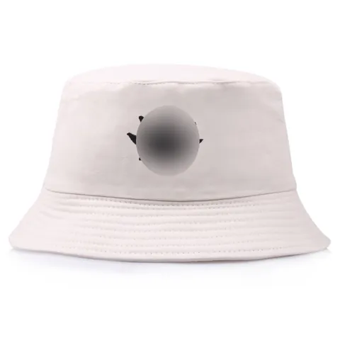 Koreaanse Stijl Blad Borduurwerk Vissershoed Voor Dames Heren Zomer Casual Outdoor Zonbescherming Katoen Canvas Zonnehoed
