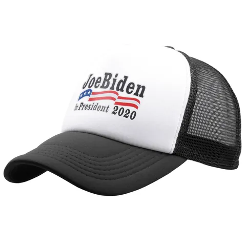 Unisex Präsidentschaftswahlkampf Netz Trucker Mütze Atmungsaktiv Verstellbar Baseballkappe Slogan Druck Snapback Sonnenhut