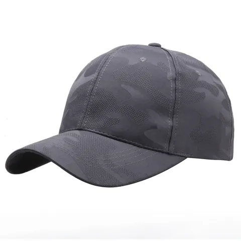 Outdoor Camouflage Cotton Baseball Cap Men Adjustable Sunshade Curved Brim Casual Golf Hat Military Style Sportswear