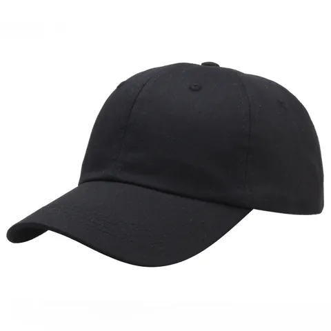 Minimalistische Reinbaumwolle Einfache Baseballkappe Für Damen Herren Softtop Ungefüttert Verstellbar Einfarbig Sonnenhut Lässig