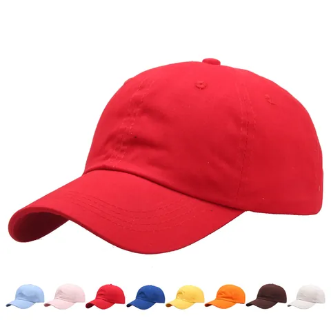 Minimalistische Baumwoll Baseballkappe Für Damen Herren Verstellbare Einfarbige Softtop Sonnenschutz Outdoor Freizeit Snapback Hut