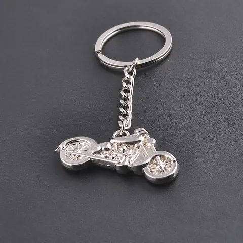 Llavero de Motocicleta de Aleación de Zinc Retro Llavero de Modelo de Moto Vintage Para Hombres Mujeres Exquisito Regalo de Decoración de Vehículos