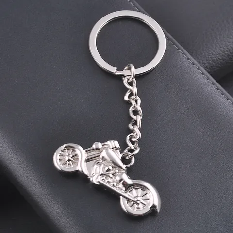 Llavero de Motocicleta de Aleación de Zinc Retro Llavero de Modelo de Moto Vintage Para Hombres Mujeres Exquisito Regalo de Decoración de Vehículos