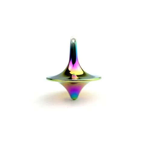 Creative Zinc Alloy Metal Spinning Top Desk Toy Stress Relief For Adults Teens Totem Style Desktop Decorative Spinner