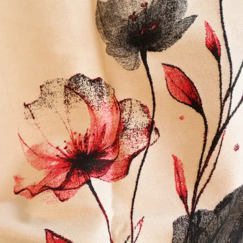 Women Vintage Floral Cashmere-like Scarf Shawl Chinese Style Warm Thickened Large Pashmina For Winter Office Versatile Elegant Wrap