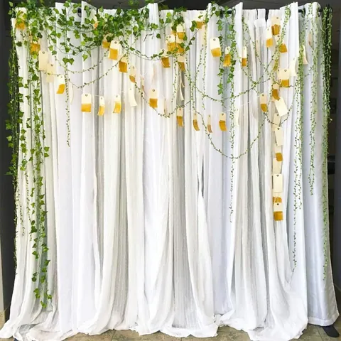 Künstliche Eukalyptusblatt Girlande Hängende Grün Rebe Satinband Für Hochzeit Party Home Wanddekoration Handwerk Girlande