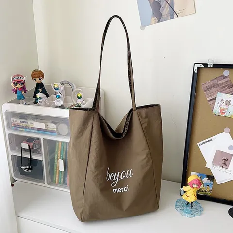 Sac Cabas en Toile Imprimé Léopard pour Femmes Grande Capacité Sac à Épaule Réversible Esthétique Vintage Sac à Provisions Pliable