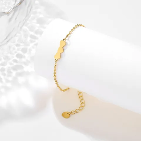 Bracciale in Acciaio Inossidabile Cuore Stetoscopio Croce Sorriso Albero della Vita Hamsa Farfalla Ancora Stella di David Gioielli Oro