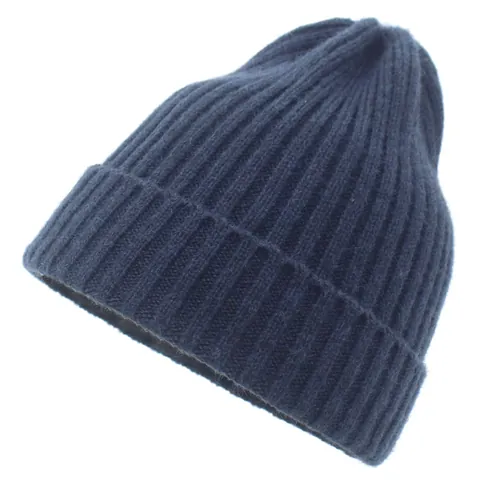 Berretto Invernale a Costine Caldo per Donna Bambini Misto Lana Acrilico Morbido Elastico con Risvolto Accessorio Outdoor