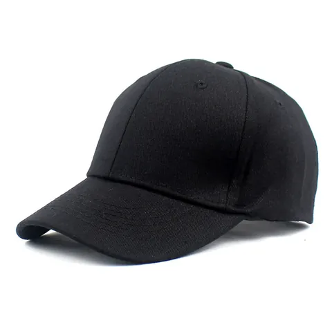 Classic Pure Cotton Adjustable Baseball Cap Solid Color Breathable Outdoor Sun Hat For Men Women Casual Sport Duck Tongue Cap