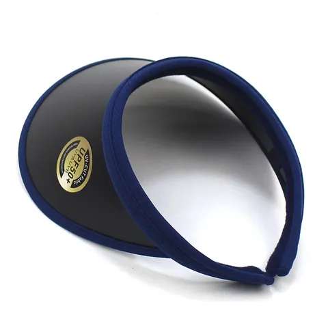 Cappello a Visiera Parasole Estivo per Donna Uomo Protezione UV UPF50 Tesa Larga Parte Superiore Vuota Traspirante Sport