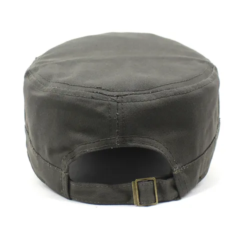 Militär Flache Krone Cadet Cap Für Herren Damen Bestickt Air Force Armee Verstellbar Outdoor Sport Sonnenschutz Kappe