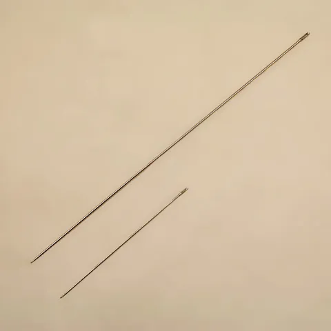 DIY Beading Needles Set Stainless Steel Manganese Steel Big Eye Needles With Threader For Jewelry Making Manual Crafting Tools