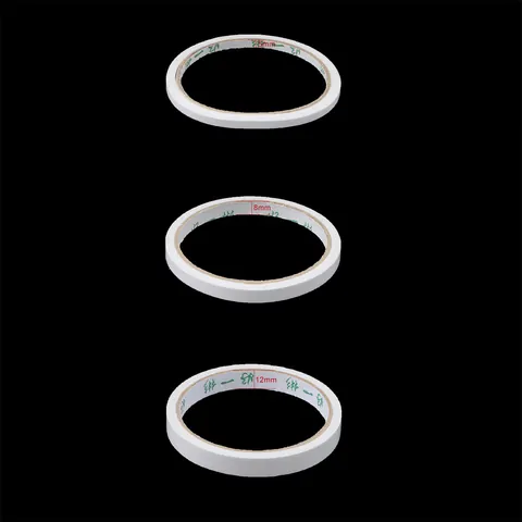 High Viscosity White Double Sided Tape For DIY Jewelry Making Scrapbooking Handcraft Strong Adhesive Cotton Paper Tape