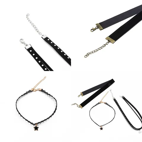 Metalekind Einden Koord Krimpen Vouw Over Sluitingen Voor Sieraden Maken DIY Ambachten Assorti Kleuren