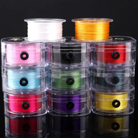 Flat Crystal Elastic Beading Cord For DIY Jewelry Making Colorful Stretch String Thread For Bracelet Necklace Hand Weaving Material