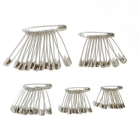 Metall Sicherheitsnadeln Gold Silber Sortierte Größen Für Nähen Stricken Handwerk Kleidung Tag Hanging DIY Schmuckherstellung