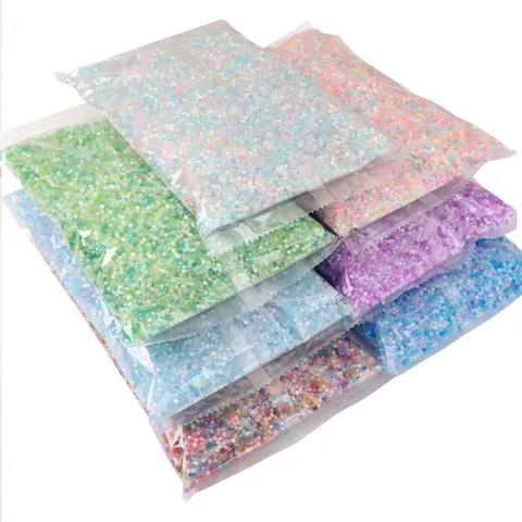 Small Glass Seed Beads For DIY Bracelet Necklace Jewelry Making Macaron Cat Eye Round Beads Loose Beads Craft Accessory
