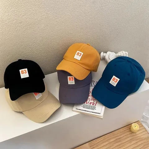 Cappello da Baseball da Donna Retrò con Toppa 83 Original Legend in Cotone Regolabile Casual a Tesa Curva Parasole Estate