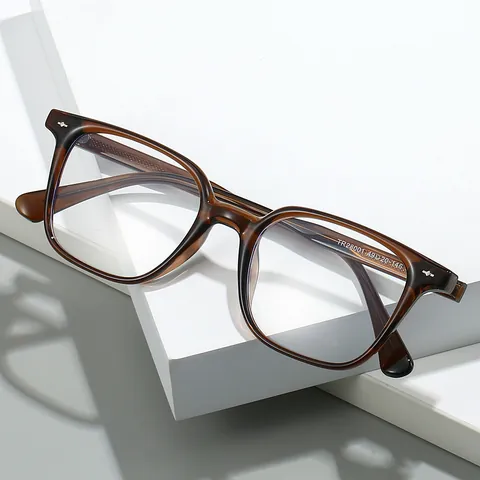 Vintage TR90 Square Anti Blue Light Glasses Frame For Men Women Fashion Computer Optical Eyewear Blocking Blue Light Spectacles