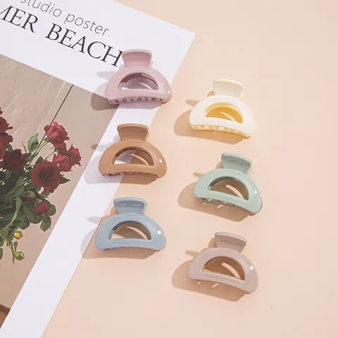 Süße Acryl Haarklammern Matt Glänzend Kleine Haarnadeln Für Damen Mädchen Kinder Tägliche Haarstyling Accessoires
