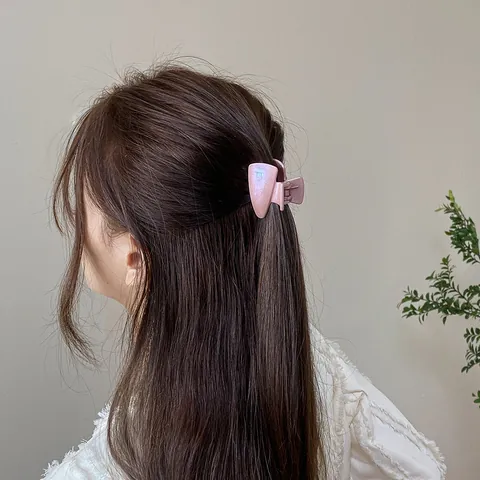 Piccola Molletta Per Capelli Glitterata Mini Forcina In Acrilico Scintillante Cielo Stellato Clip Per Frangetta Per Donna Ragazza Accessori Per Acconciature Eleganti