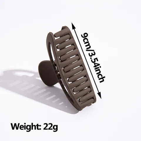 Grandi Pinze per Capelli Opache per Donna Antiscivolo Tenuta Forte Mezze Lune Fermagli Minimalisti Accessori in Resina per Capelli Folti