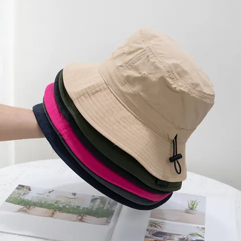 Cappello da Pescatore Regolabile ad Asciugatura Rapida per Uomo Donna Protezione Solare Traspirante Leggero Cappello Estivo