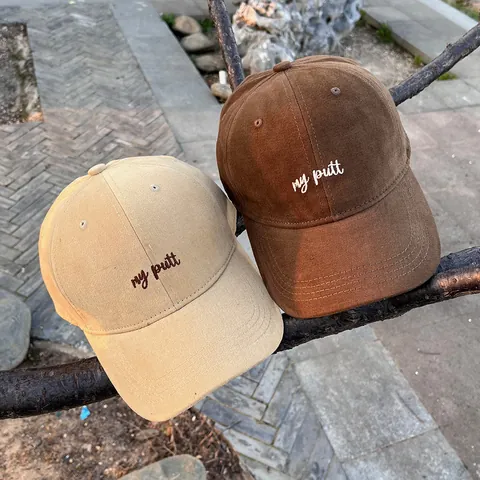 Berretto da Baseball in Cotone per Uomo Donna Regolabile Lettera Ricamata Cappello da Sole Taglia Grande Outdoor Casual Sport Dad Hat