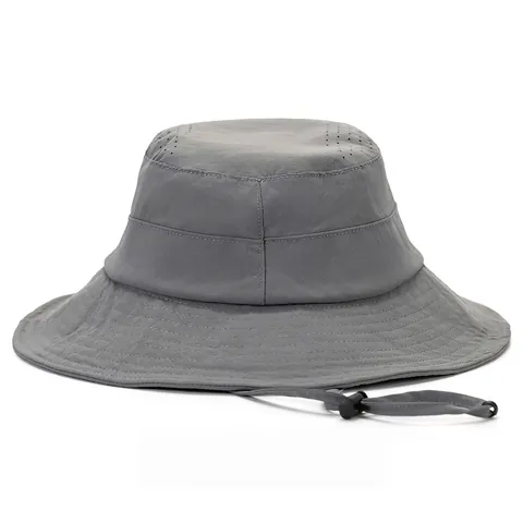 Chapeau Bob en Maille à Séchage Rapide Pour Hommes Femmes Protection UV Bord Large Chapeau de Soleil Respirant Randonnée