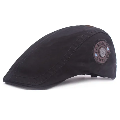 Vintage Solid Baumwolle Schiebermütze Für Männer Frauen Einstellbar Newsboy Beret Hut Casual Outdoor Sonnenschutz Kappe