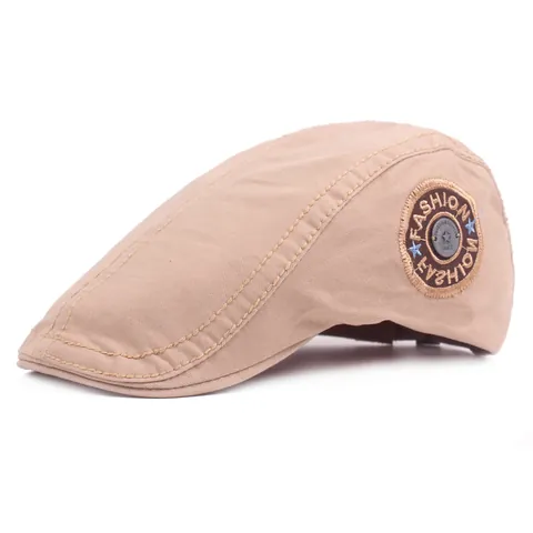 Vintage Solid Baumwolle Schiebermütze Für Männer Frauen Einstellbar Newsboy Beret Hut Casual Outdoor Sonnenschutz Kappe