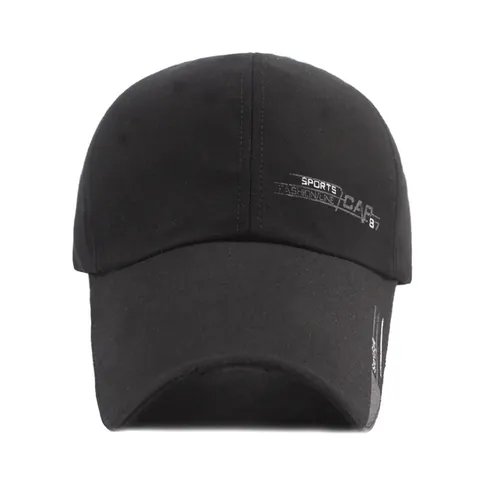 Casquette de Baseball Décontractée en Mélange de Coton pour Hommes et Femmes Protection Solaire Réglable Chapeau de Sport avec Lettres
