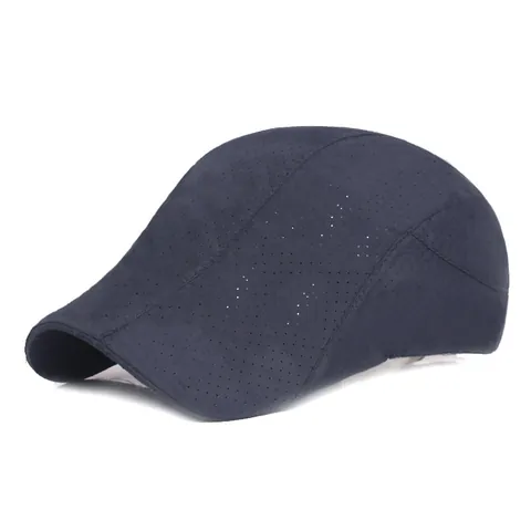 Béret Plat en Maille Respirante Pour Hommes Femmes Casquette Ivy en Polyester Réglable Séchage Rapide Chapeau Pare-soleil Été Sport Extérieur