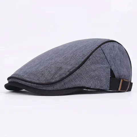 Vintage Britischer Stil Baumwolle Schiebermütze Für Herren Sommer Atmungsaktiv Sonnenhut Verstellbare Newsboy Ivy Cap Für Damen Outdoor