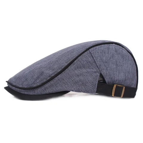 Vintage Britischer Stil Baumwolle Schiebermütze Für Herren Sommer Atmungsaktiv Sonnenhut Verstellbare Newsboy Ivy Cap Für Damen Outdoor