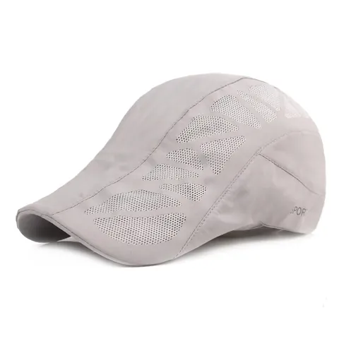 Damen Herren Sommer Schnelltrocknend Netz Baseball Kappe Atmungsaktiv Sport Sonnenhut Für Outdoor Laufen Angeln Verstellbare Entenzungenkappe