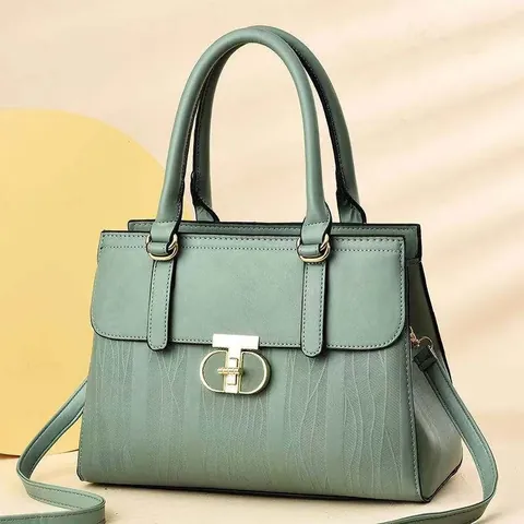 Damen Mode PU Leder Tote Bag Große Kapazität Geprägte Wellenmuster Schultertasche Mit Verstellbarem Riemen Retro Handtasche