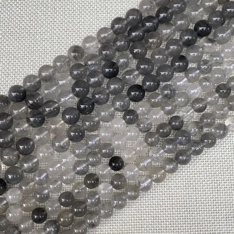 Perle Tonde in Pietra Naturale per la Creazione di Gioielli Fai da Te Agata India Diaspro Ossidiana Perle per Collane Bracciali Orecchini Accessori