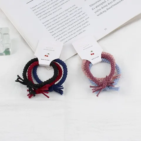 Elastici per Capelli Intrecciati Coreani per Donna Anelli per Capelli a Torsione ad Alta Elasticità Accessori per Capelli