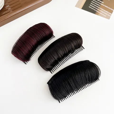 Invisible Hair Volumizing Pad Comb Women Synthetic Fiber Hair Root Lifter Sponge Insert Hair Clip Styling Tool Accessory