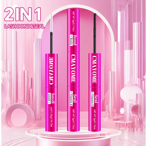 Double Ended Lash Bond And Seal With Biotin And Vitamin E Waterproof Long Lasting Eyelash Glue For DIY Individual Lashes