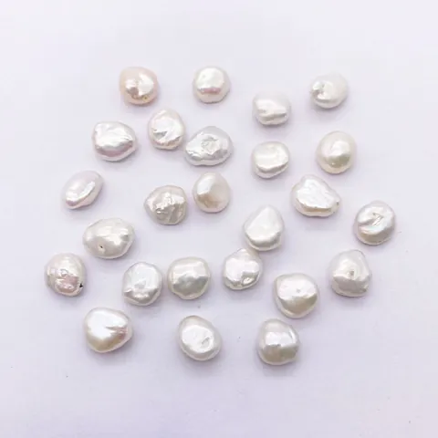 Natural Freshwater Pearl Loose Beads Irregular Baroque Pearl Straight Hole For DIY Jewelry Making Accessories