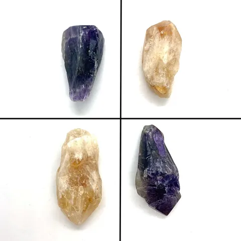 Natuursteen Amethist Citrien Onregelmatige Losse Kralen Gepolijste Ruwe Kristalstenen Voor DIY Sieraden Maken Ambachtelijke Accessoires