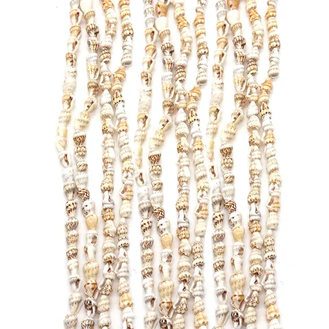 Natural Shell Beads Spiral Conch Shell Loose Beads For DIY Necklace Bracelet Making Handmade Jewelry Findings Accessories