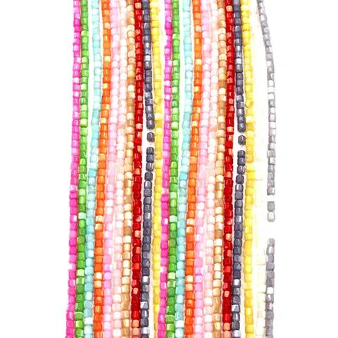 Perles en Coquille Naturelle Forme Cylindrique et Cube Nacre Teinte Perles en Vrac pour Fabrication de Bijoux DIY Collier Bracelet