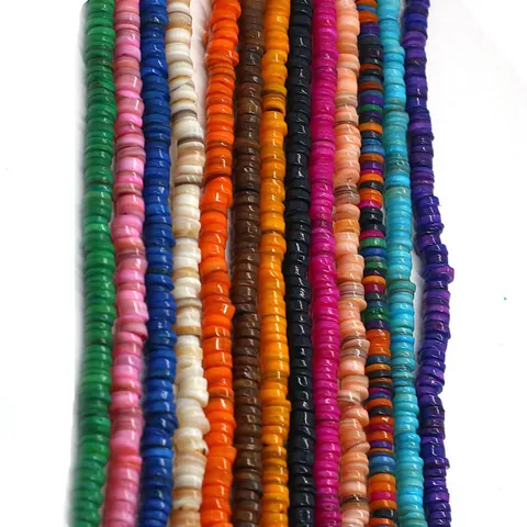 Perline Heishi in Conchiglia Naturale Perline a Disco Piatto per Fai da Te Collana Bracciale Artigianato Creazione Gioielli Stile Barocco