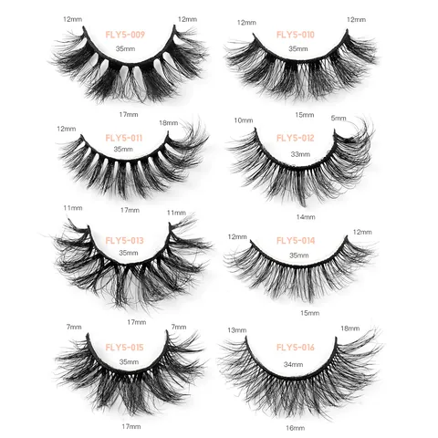 Faux Nerz Falsche Wimpern 3D Flauschig Dramatisch Handmade Überkreuzt Dick Augen Make-Up Erweiterung Für Party Damen Schmuck