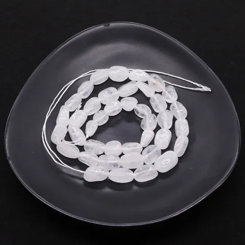 Perles en Pierre de Quartz Cristal Naturel Irrégulières Perles en Vrac de Forme Libre pour la Fabrication de Bijoux DIY Bracelets Colliers